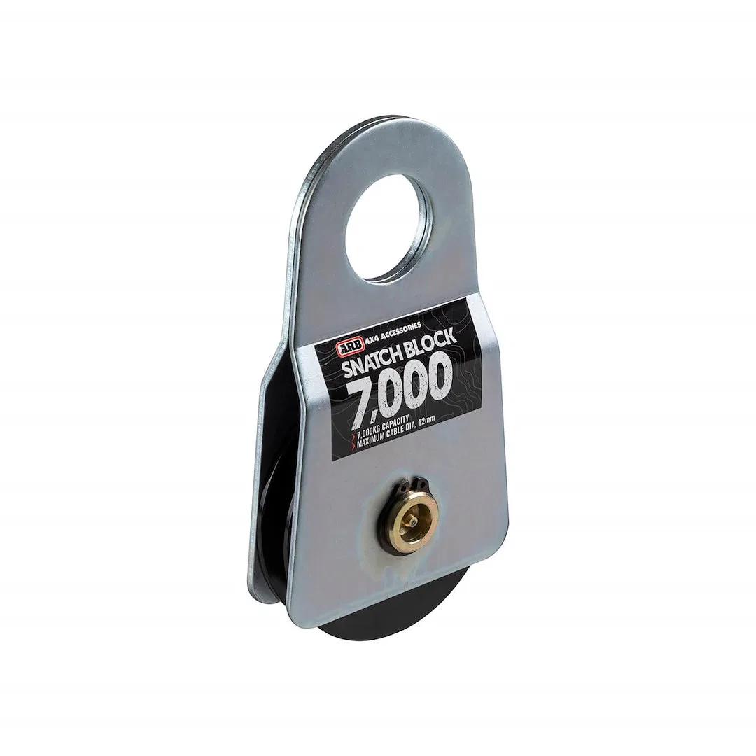 ARB2091A – ARB USA Winch Snatch Block, 30,000 Pound Capacity For Use With 1/4 Inch To 1/2 Inch Cable Greaseable